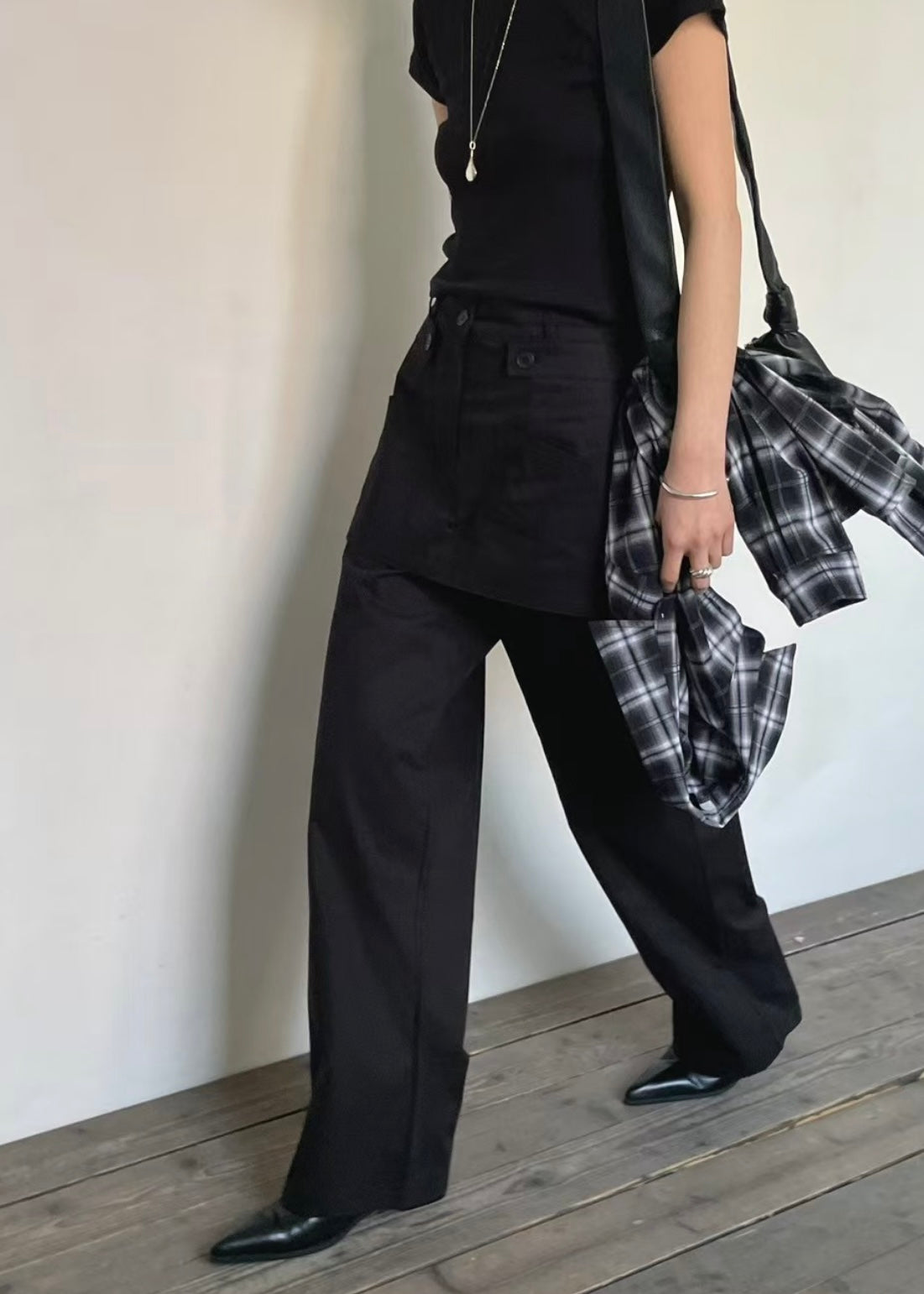 Skirt pants