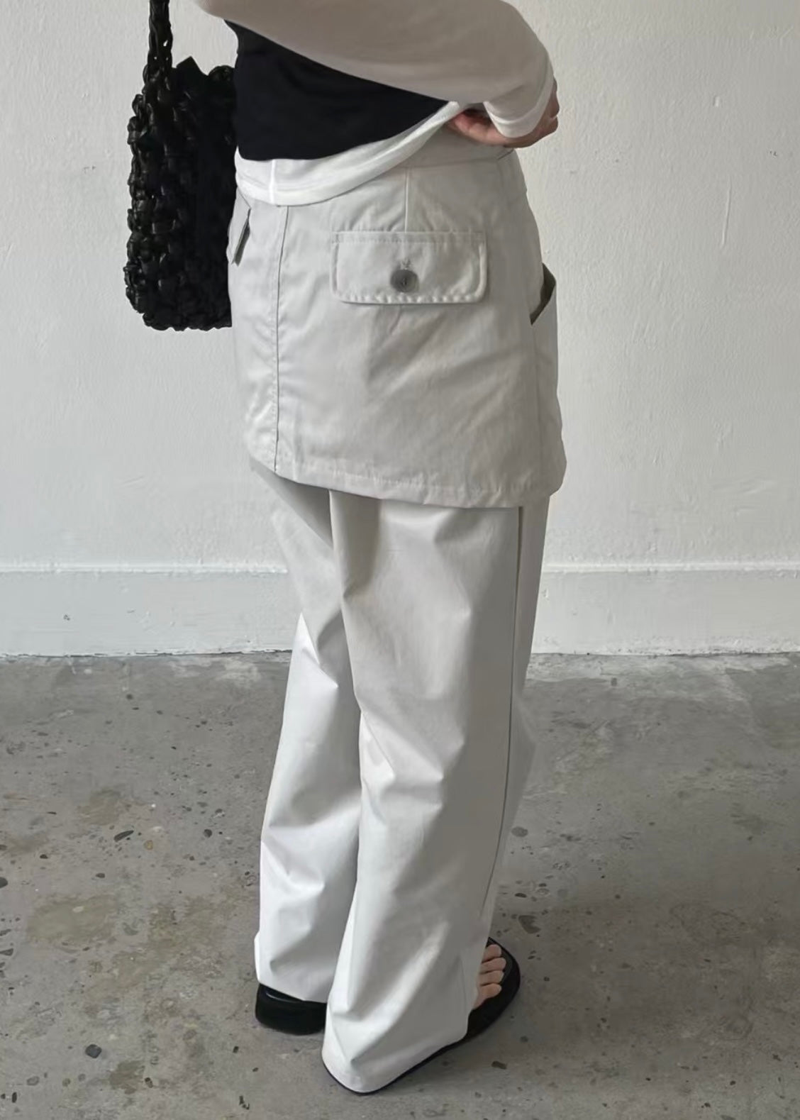 Skirt pants