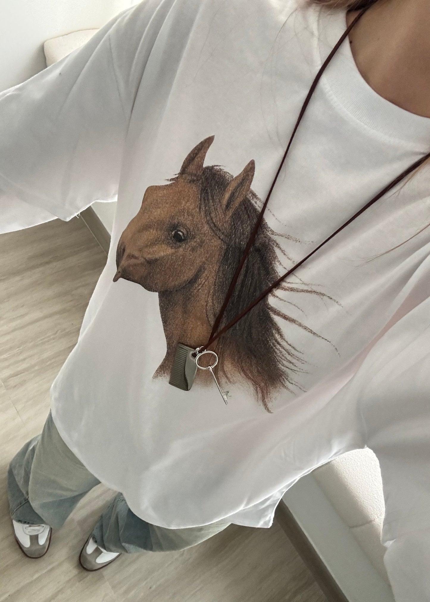 Horse Print Tee