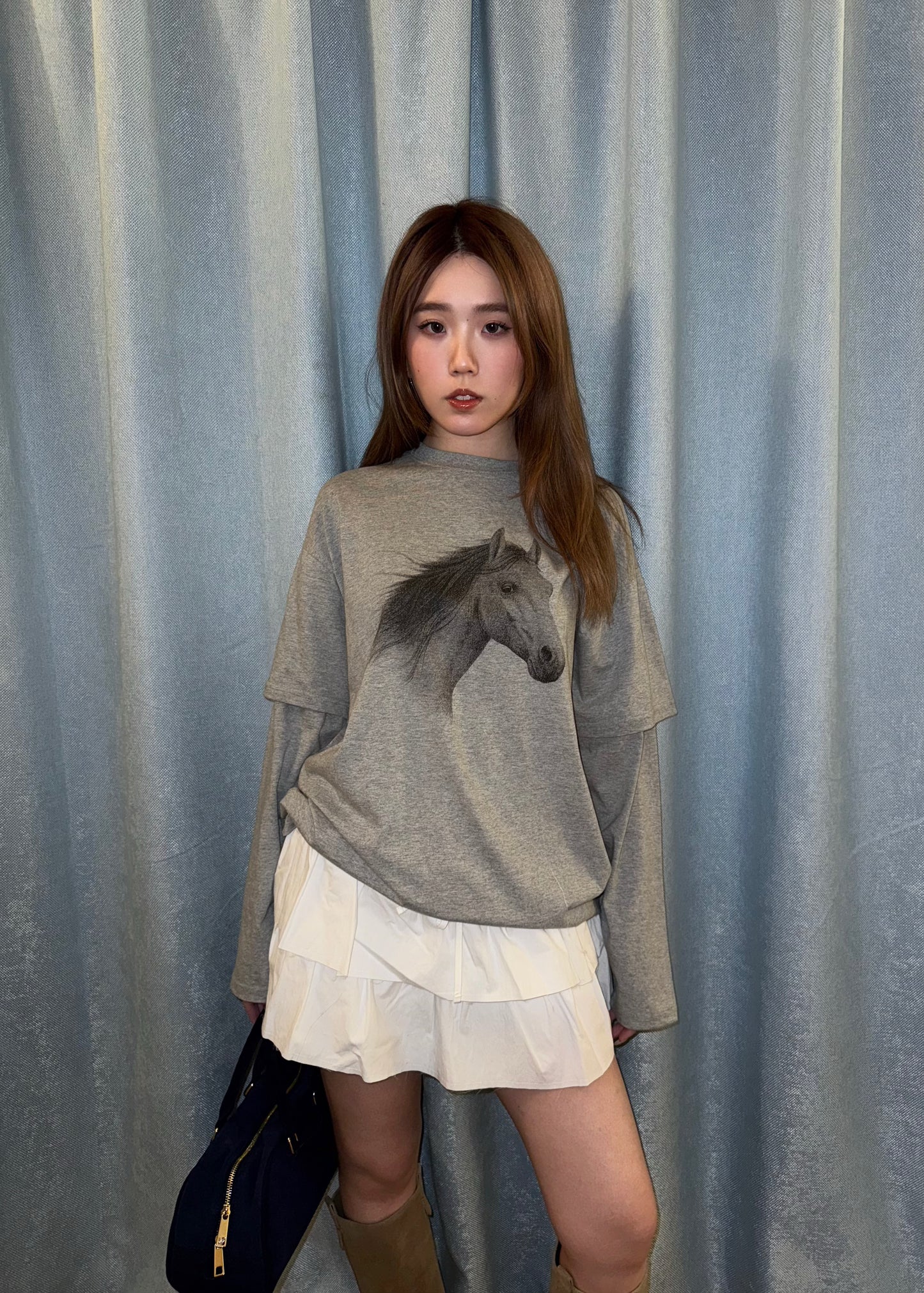Horse Print Tee