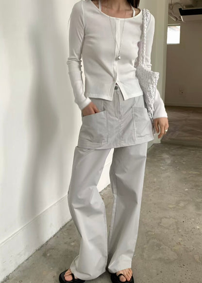 Skirt pants
